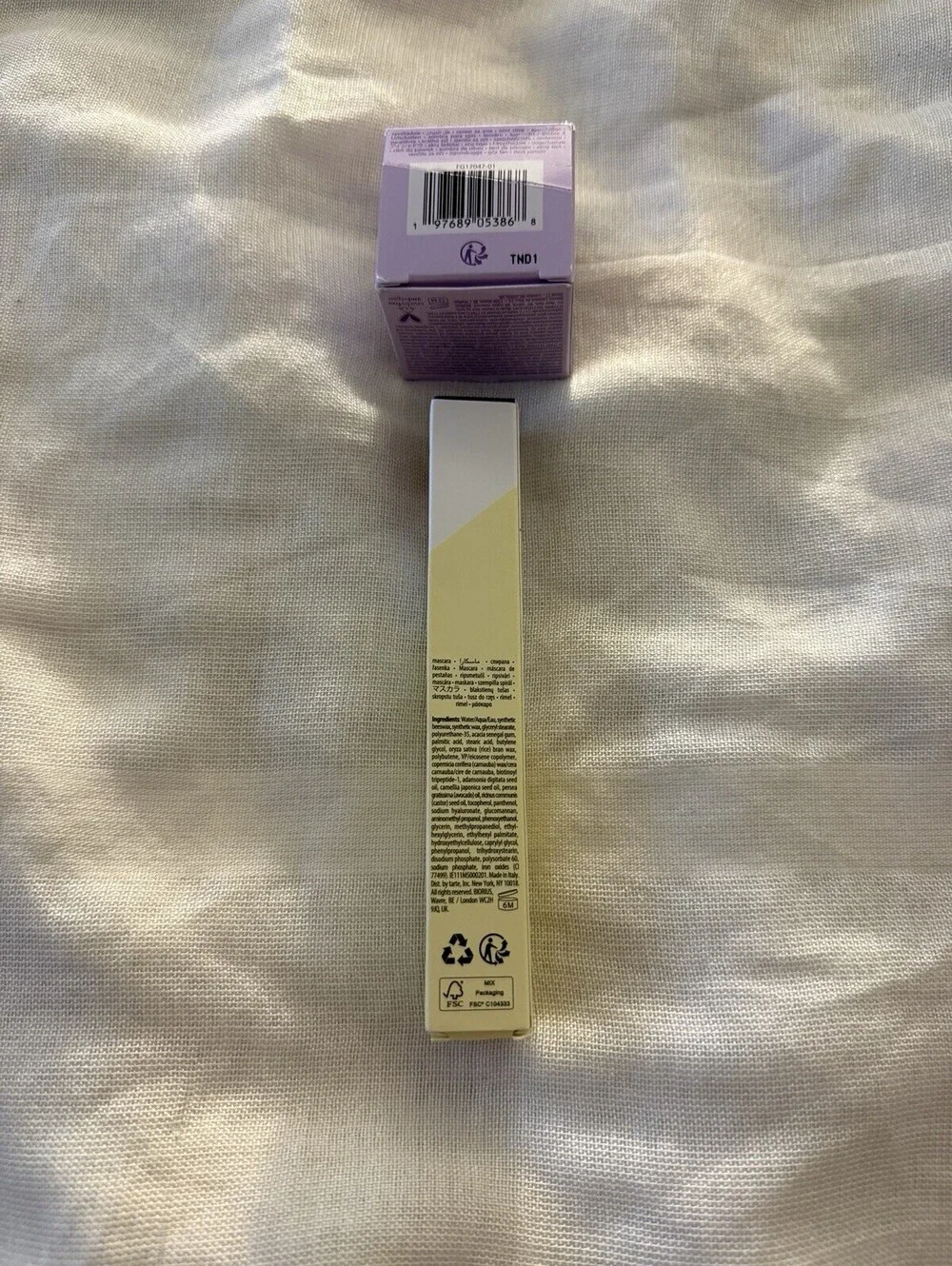 Tarte Lash Treat Volumizing Mascara + Double Take Eyeliner Double Trouble NEW